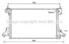 AVA QUALITY COOLING OL2601 Radiator, engine cooling